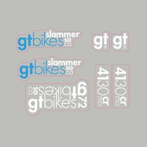 2009 GT BMX - Slammer - for blue frame - on clear