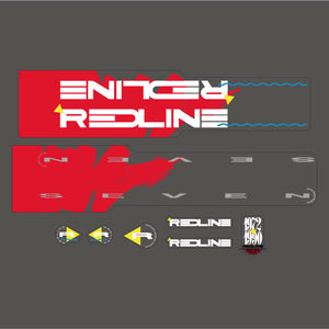 1990 Redline - 700SL - for Grey & Red frame Decal set