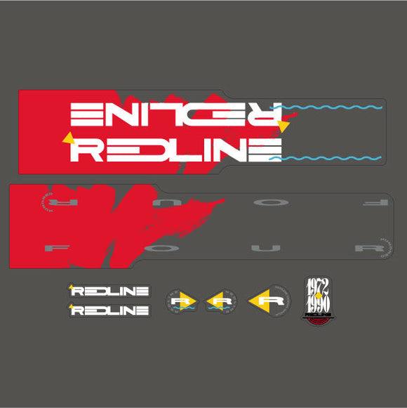 1990 Redline - 400EXL - for Grey & Red frame Decal set