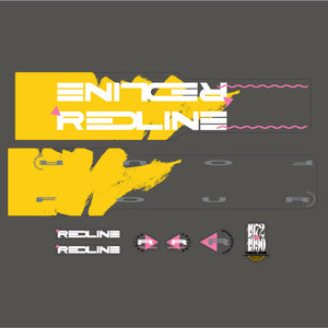 1990 Redline - 400EXL - for Grey & Yellow frame Decal set