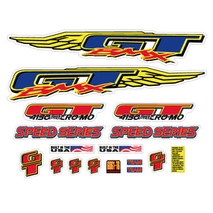 1996 GT BMX - Speed Series TEAM - decal set