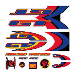 1999 GT BMX - Power Series 1.0 - decal set