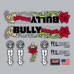 Bully - 2000 Hammer Red decal set