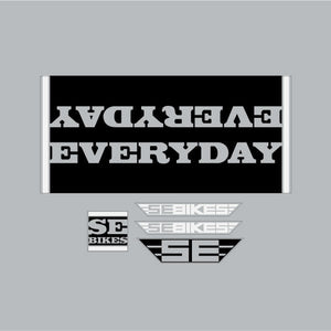 2015 SE Bikes - 2015 EVERYDAY black decal set