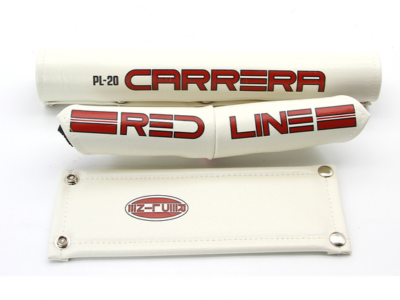 Redline -  PL20 Carrera V-Bar vinyl pad set white