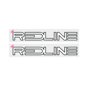 1985 Redline fork decals - white (catalog fork)