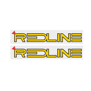 1985 Redline fork decals - for hazard yellow frames