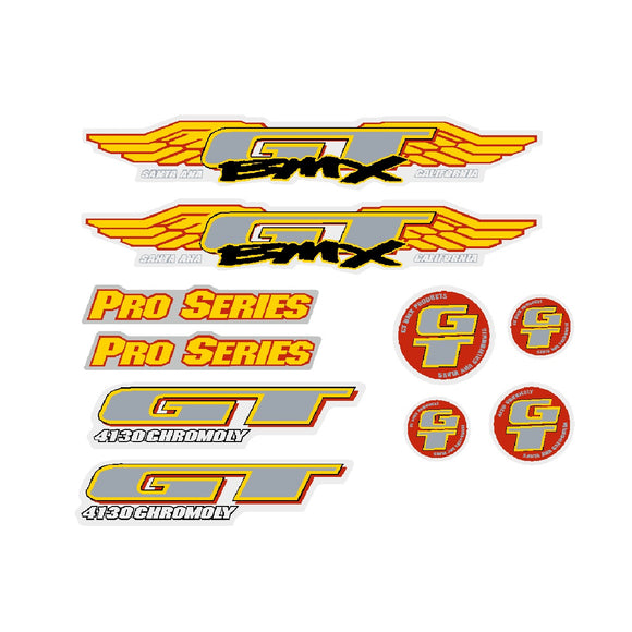 1994 GT BMX - Pro Series - CUSTOM - decal set