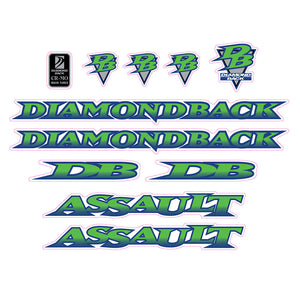 1995 Diamond Back - Assault decal set