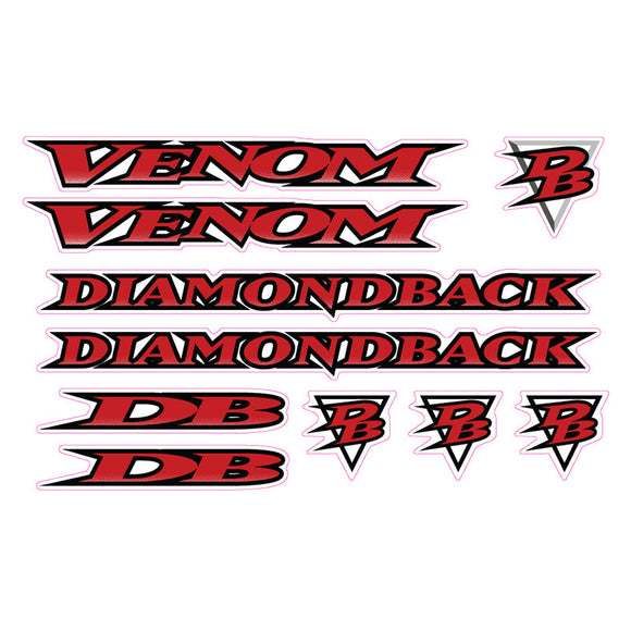 1997 Diamond Back - Venom decal set