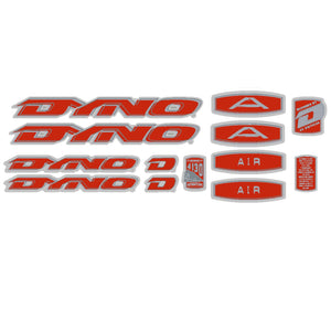 1998 DYNO - AIR decal set - for black frames