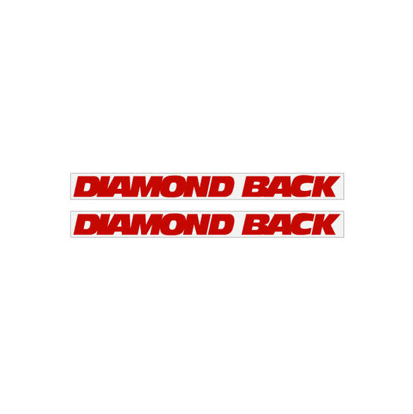 Diamond Back - Reactor - Red crank decals