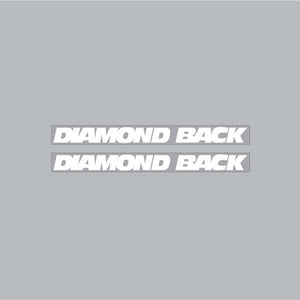 Diamond Back - Reactor - White crank decals