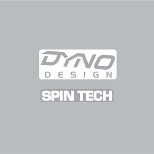 DYNO - SPINTECH stem decal in white