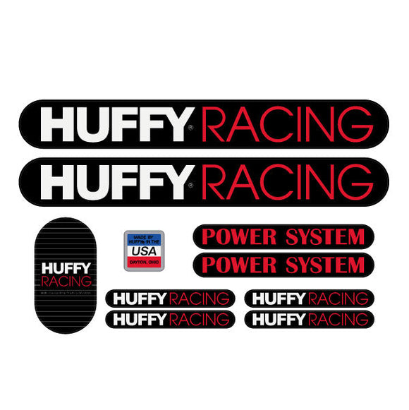 1984 Huffy - Racing STU decal set