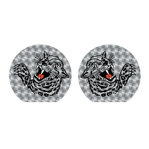 Jag Team Gusset decal set - SILVER