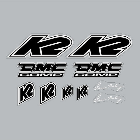 K2 - DMC COMP decal set