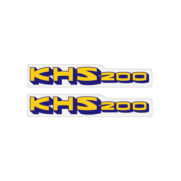 KHS - KHS200 fork decals