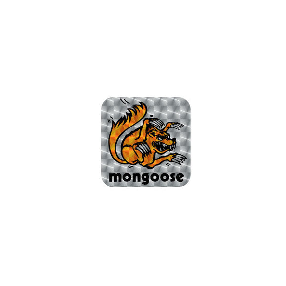 Mongoose - ORANGE MAURICE PRISM decal