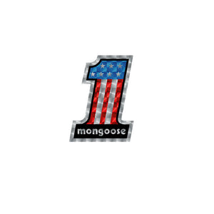 Mongoose - #1 FLAG PRISM decal