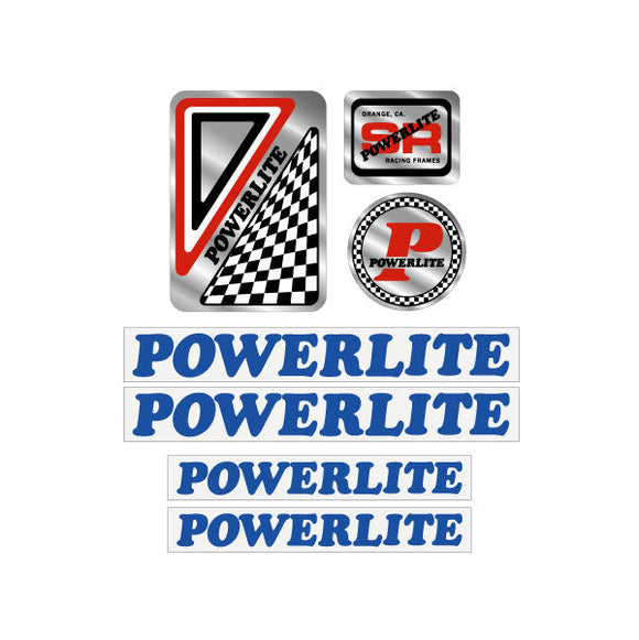 Powerlite - Early Blue decal set