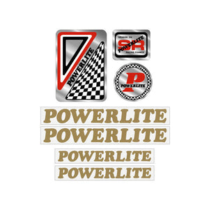 Powerlite - Early Gold decal set