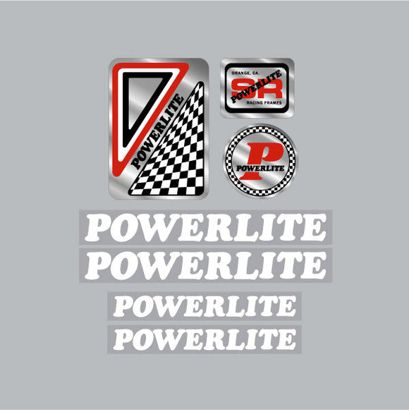 Powerlite - Early White decal set