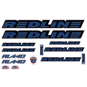 1999 Redline  - RL440 for silver frame - Decal set