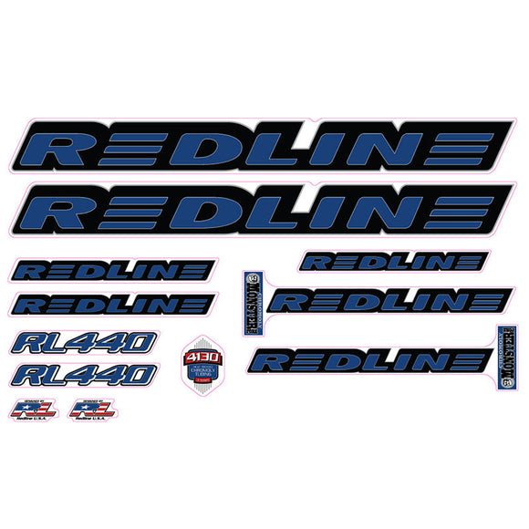 1999 Redline  - RL440 for silver frame - Decal set