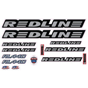 1999 Redline  - RL440 for painted frame - Decal set