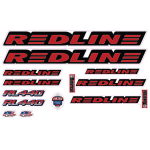 1999 Redline  - RL440 for chrome frame - Decal set