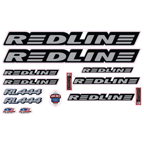 1999 Redline  - RL444 for painted frame - Decal set