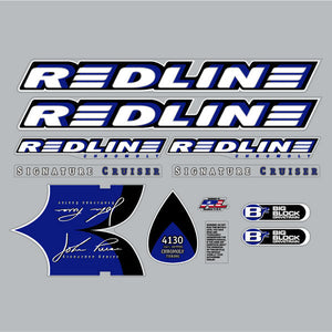 2000 Redline - John Purse Cruiser - Decal set