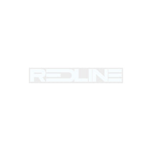 Redline - Fork lifter stem decal - white