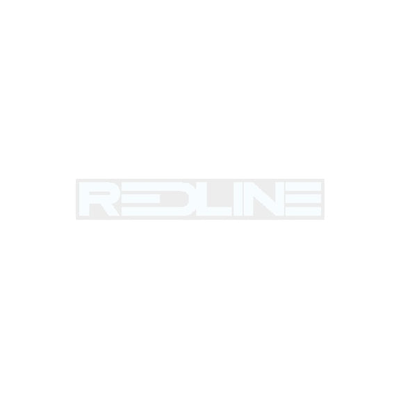 Redline - Fork lifter stem decal - white