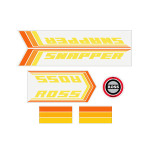 Ross - Snapper - Yellow decal set