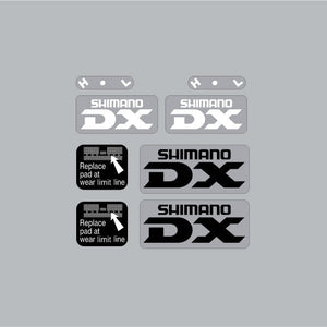 Shimano - DX "canti" brake decals