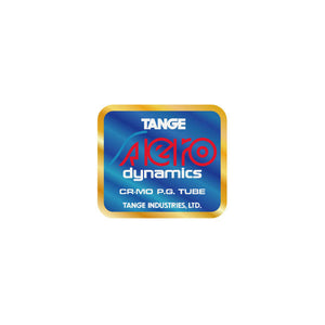 Tange - AERO DYNAMICS blue seat tube decal