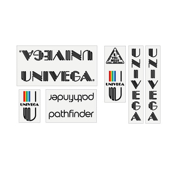 Univega - Pathfinder clear decal set