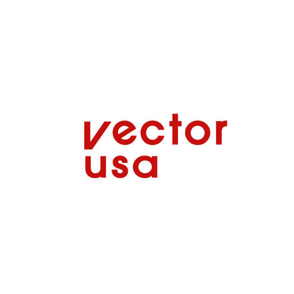 Vector - USA die cut plate decal