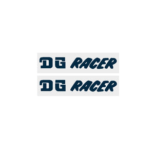 DG - Racer chain stay decal pair - navy blue