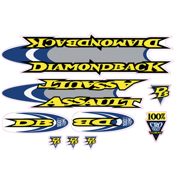 1998 Diamond Back -  Assault decal set