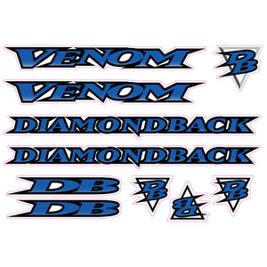 1996 Diamond Back -  Venom decal set