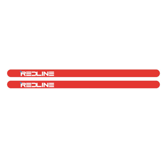 Redline Gen 3 - Red with Blue Triangle - Flight crank decal set