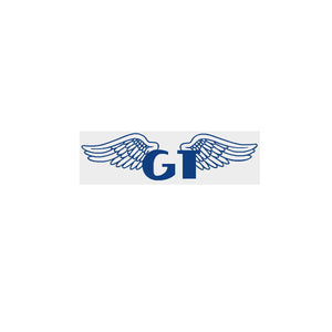 1987 GT BMX Wings - BLUE seat clamp decal