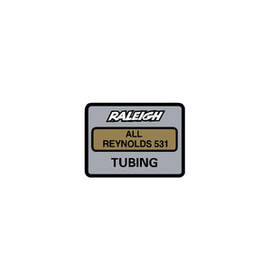 Rampar - R11- Reynolds 531 tubing - seat mast decal