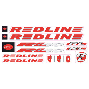 1993 Redline - RL440 - Red with Grey Decal set