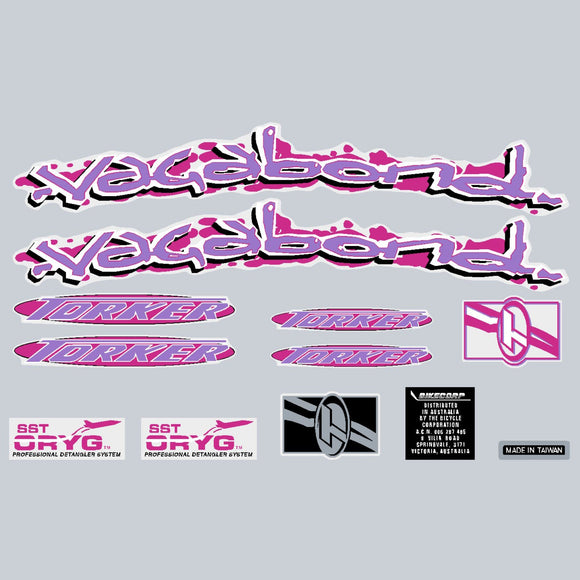 1996 Torker - Vagabond decal set