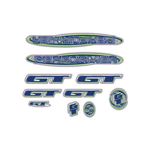 1999 GT BMX - Performer - Chrome decal set