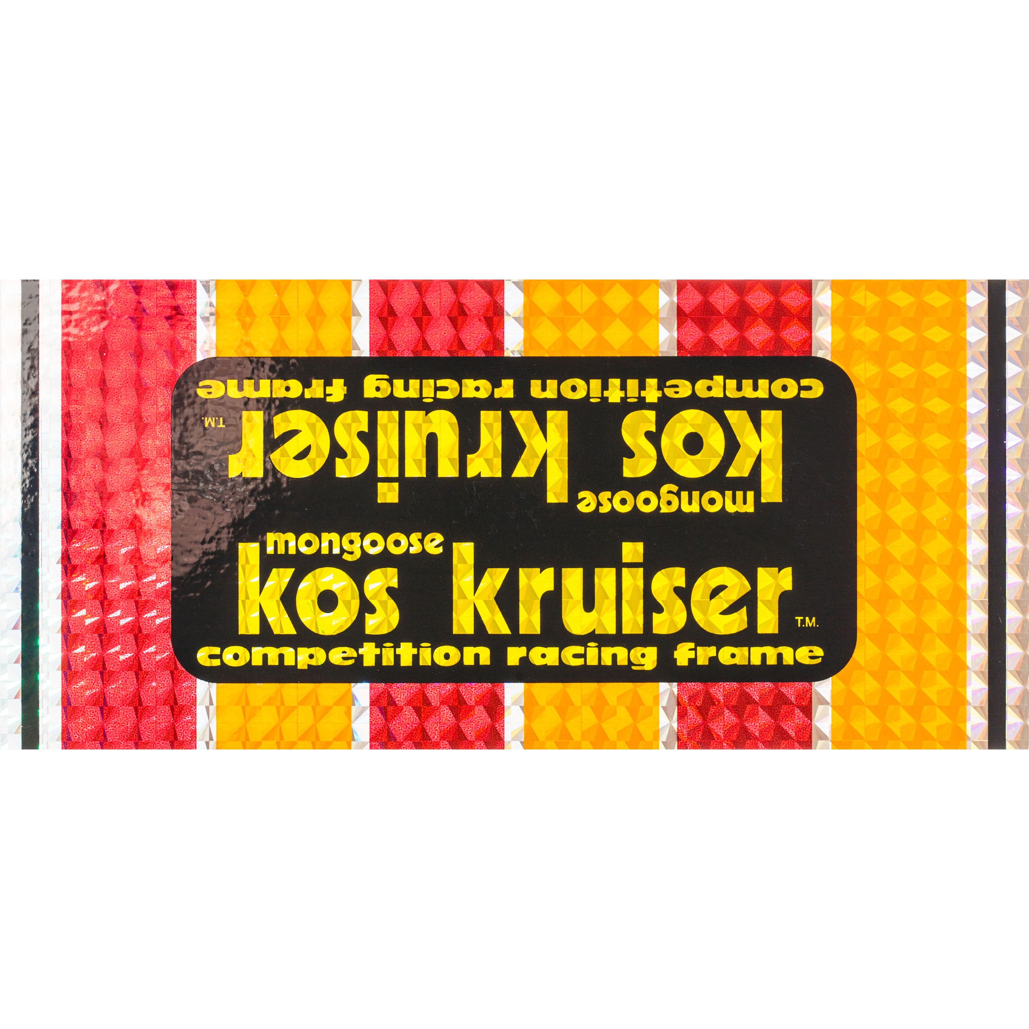 1980-82 Mongoose -Kos Kruiser decal set